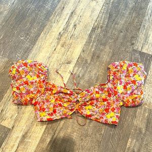 Wild Fable Floral Top Size Large
